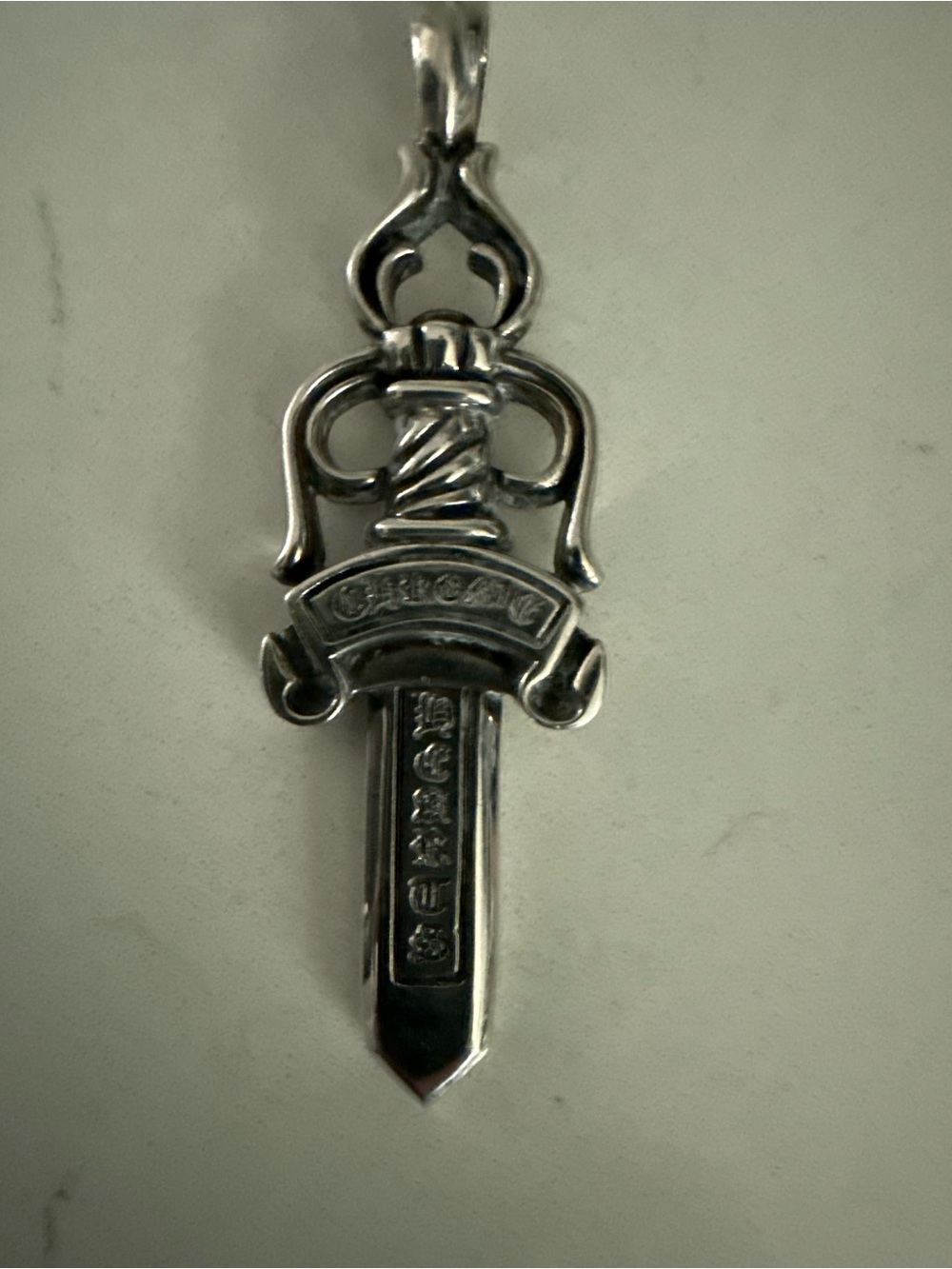 Chrome Hearts Authentic Dagger Pendant